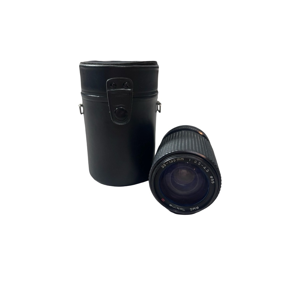 Tokina RMC 35-135mm‎ f3.5-4.5 Macro Zoom Lens 55mm with Sigma Case Japan Black